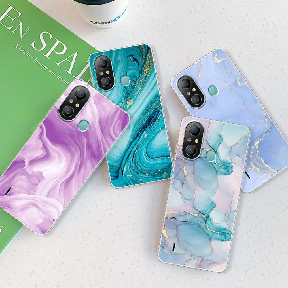 Funda de silicona suave para teléfono, carcasa transparente de TPU para Itel A49, Itel A58, A58 Pro, Vision 3, Itel S17, Itel P38 - imagen 5