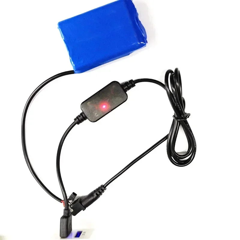 Línea de carga USB de 12 V, cable USB Boost de 5 V L de 12,6 V, tres líneas de batería de litio Esquema IC dedicado - imagen 5