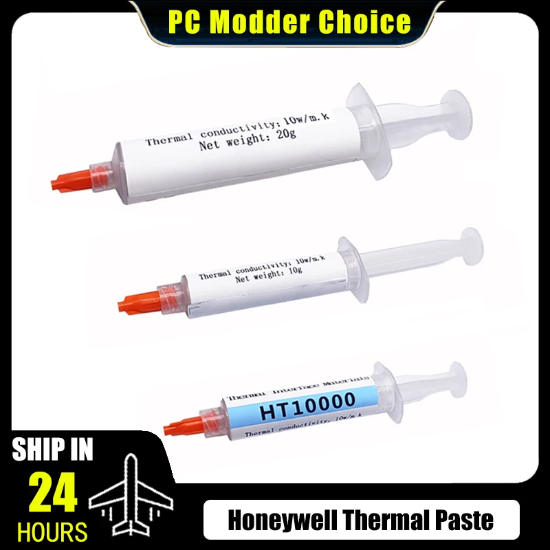 Honeywell HT10000 pasta térmica 10W/m.k grasa de silicona compuesta de alto rendimiento para Gamer PC PS5 CPU GPU refrigeración
