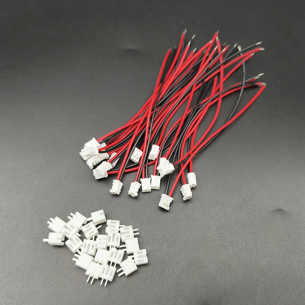 20 piezas JST XH 2,54 PH 2,0 conector macho hembra de 2 pines con Cables de longitud 100mm - imagen 2