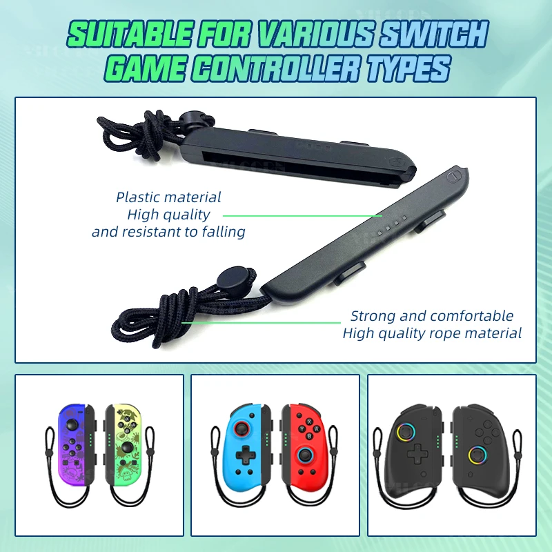 VILCORN 1 par de correas de muñeca compatibles con Switch y correa Joycon OLED para accesorios de juego Just Dance - imagen 2