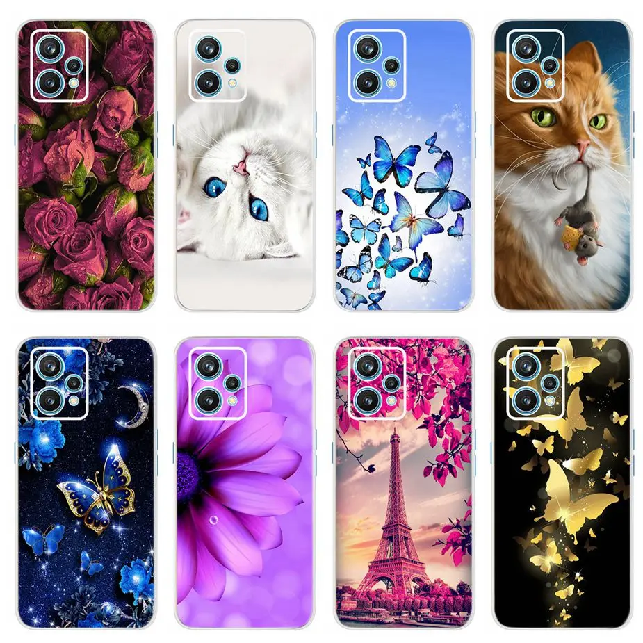 Funda de silicona blanda para móvil, carcasa bonita pintada para Realmi 9 Pro Plus, Oppo Realme 9i 9 Pro Realme9 Pro + Capa Coque parachoques - imagen 2