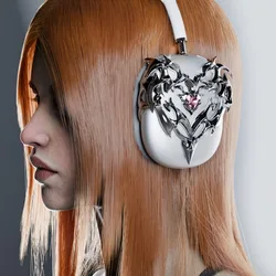 Funda AirPods Max espejo estilo Y2K antigolpes