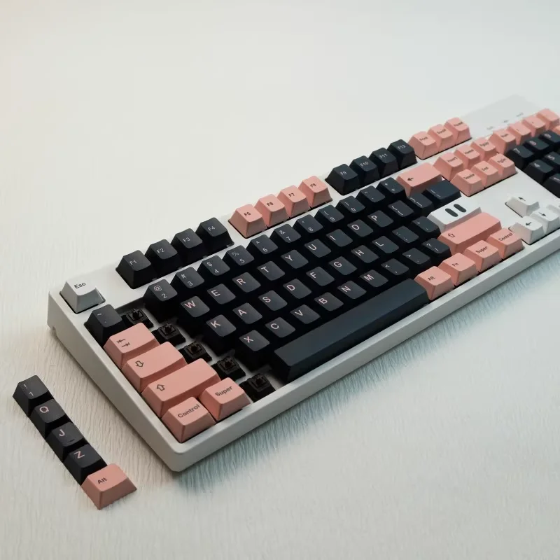 GMK Trüffelschwein teclas 140 teclas Material PBT perfil Cherry DYE-SUB para teclado mecánico MX Switch 61/68/75/84/87/98/104 - imagen 2