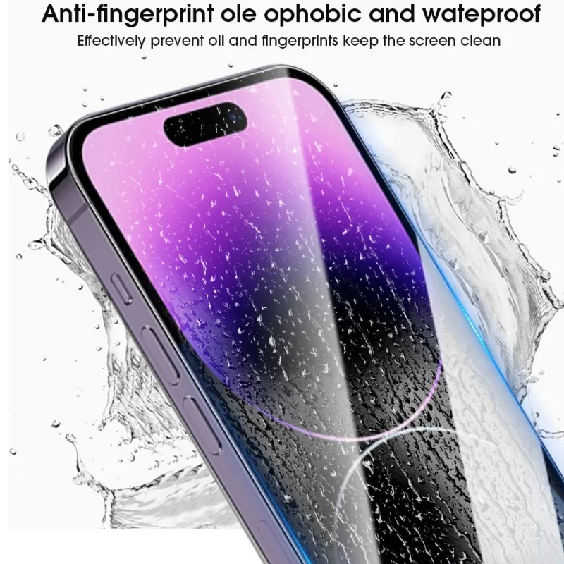 Protector de pantalla de película de vidrio templado para IPhone 16 Pro Max 16e 16 Plus 16Pro cubierta protectora antiarañazos para Apple IPhone 16e - imagen 3