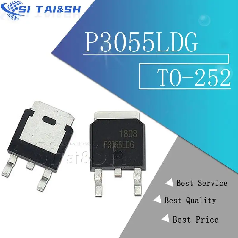 10 Uds P3055LDG P3055LD MOS TO-252