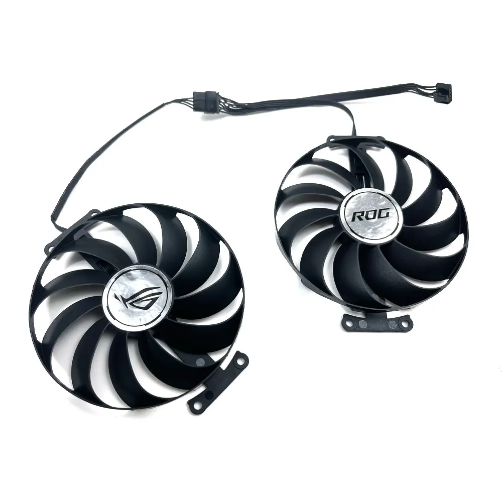 Ventilador de GPU de 5 pines y 95MM para ROG-STRIX-RX6600XT, para ASUS ROG-STRIX-RX 6600 XT, RX 6600, nuevo - imagen 2