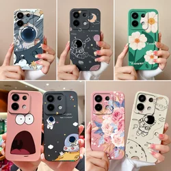 Funda Silicona Líquida Poco X6 Pro Art – Protección De Cámara Floral