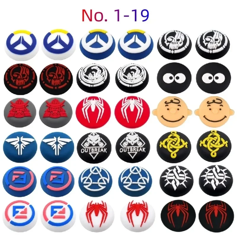 ThumbStick Grip Cap Cover para Playstation 5 PS4 PS5 Slim/Pro Xbox Series X/S Xbox ONE 360 E WII U Gaming Controller Accessories - imagen 2