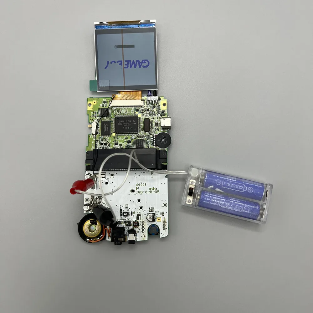 Pantalla LCD de alto brillo de 2,45 pulgadas, carcasa nueva para Gameboy Color GBC, tamaño Original - imagen 4