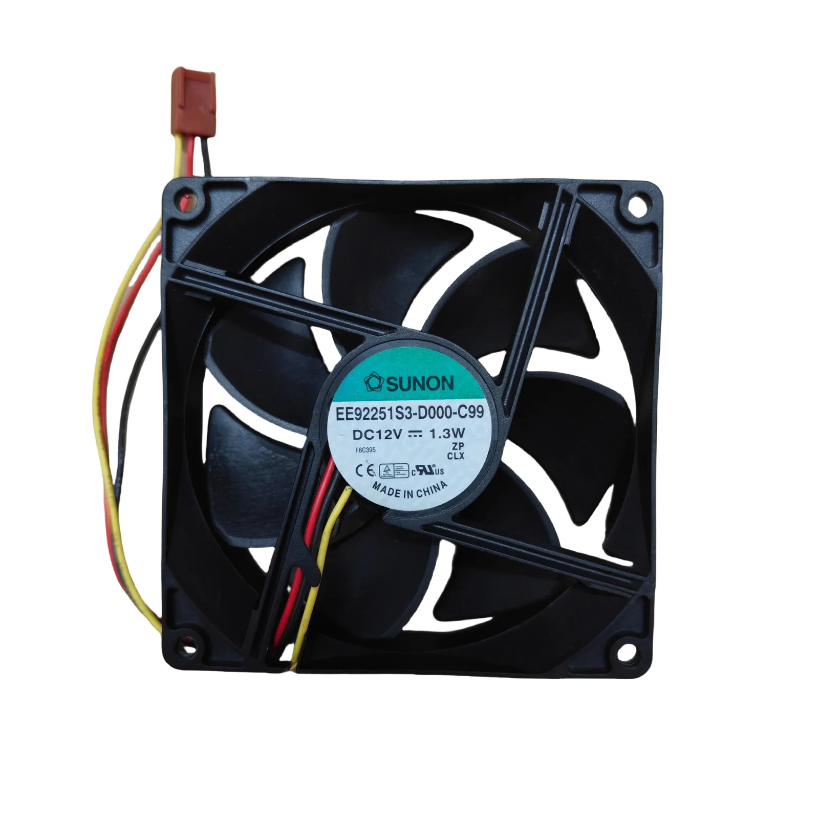 Original SUNON EE92251S3-D000-C99 12V 1,3 W 92x92x25mm ventilador silencioso de levitación magnética para chasis Dell, 2200RPM 39CFM 28dBA