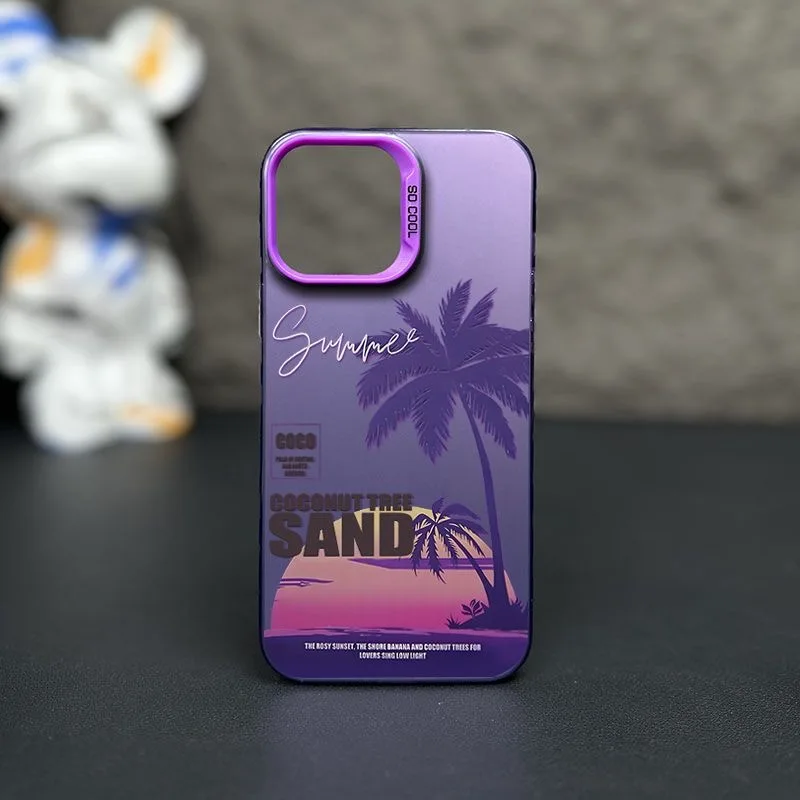 Cool Ins coque de teléfono de árbol de coco para Xiaomi Mi 14T 14 13 12 12T 11 Lite Poco X6 F6 F5 X5 F4 F3 X3 GT Pro 4G 5G contraportada - imagen 2