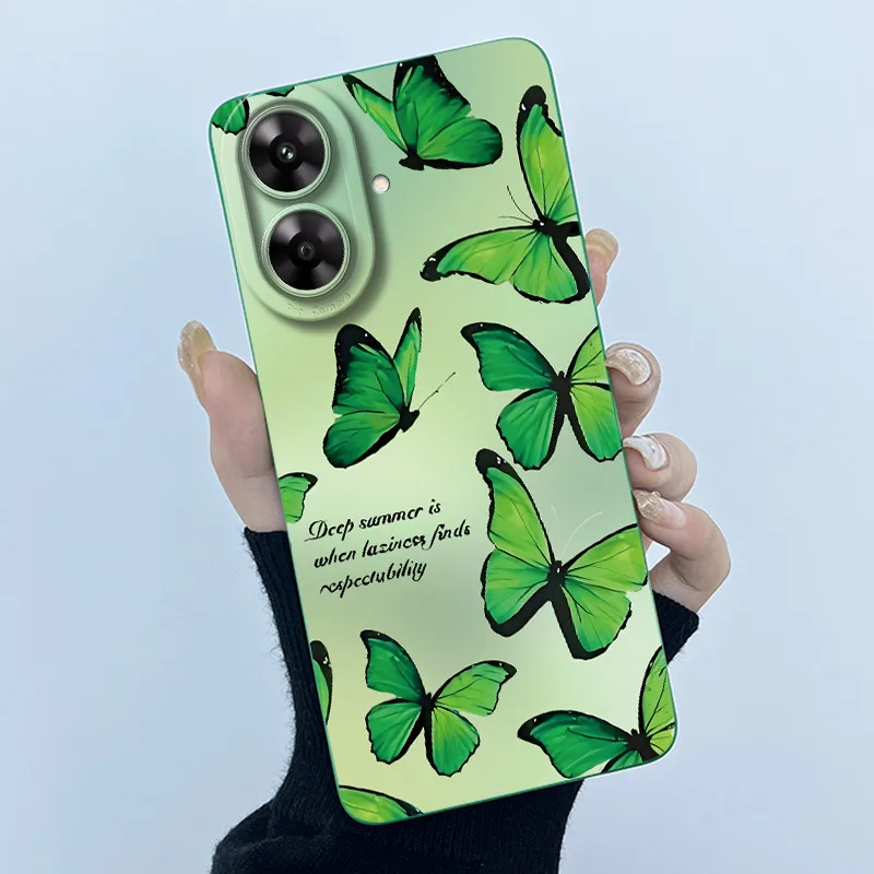 Funda de teléfono para Realme Note 60 60X Narzo N61 contraportada carcasa mate nuevo diseño Funda de silicona suave para Realme Note60 RMX3933 - imagen 3