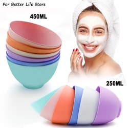 Cuenco Silicona Mascarilla Facial 2 Tamaños 6 Colores Aceite Esencial