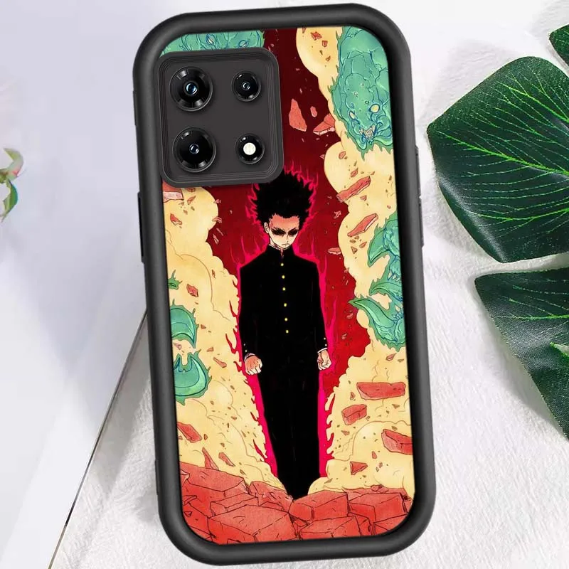 Mob Psycho 100 Anime para Infinix Tecno Spark Camon Smart Zero Go 1 7 8C 9 10 30 40 Plus cubierta de la caja del teléfono de la escalera del ojo - imagen 4
