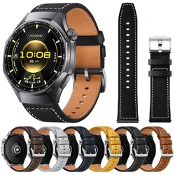 Huawei Watch GT6/GT5 y Honor GS 3 Pro – Correa de Cuero