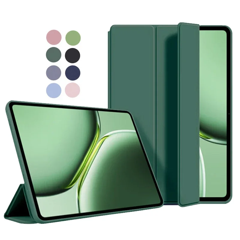 Funda con soporte plegable para OnePlus Pad Pro 2024, carcasa trasera magnética de TPU suave, 12,1 pulgadas, para tableta