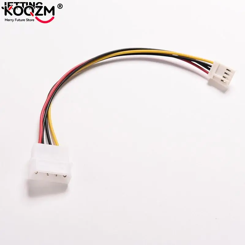 JETTING-Cable adaptador de fuente de alimentación IDE a unidades flexibles, 1 unidad, 4p, 4p, pequeño, 4p