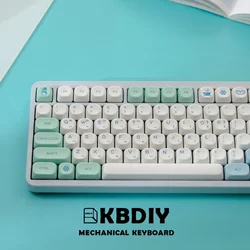 KBDiy KOA Keycaps PBT Montaña Nevada Teclado Mecánico ISO