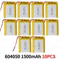 604050-1500mAh 10PCS