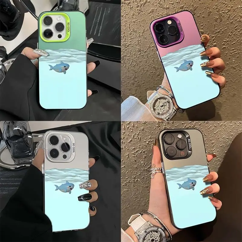 Funda de teléfono de tiburón de agua salada Y2K para Infinix Hot 9, 10, 12, 20, 30, 30i Play Smart 5, 6, 7, 8 Plus, Spark 20, 10 Pro, NOTE40, cubierta a prueba de golpes - imagen 2