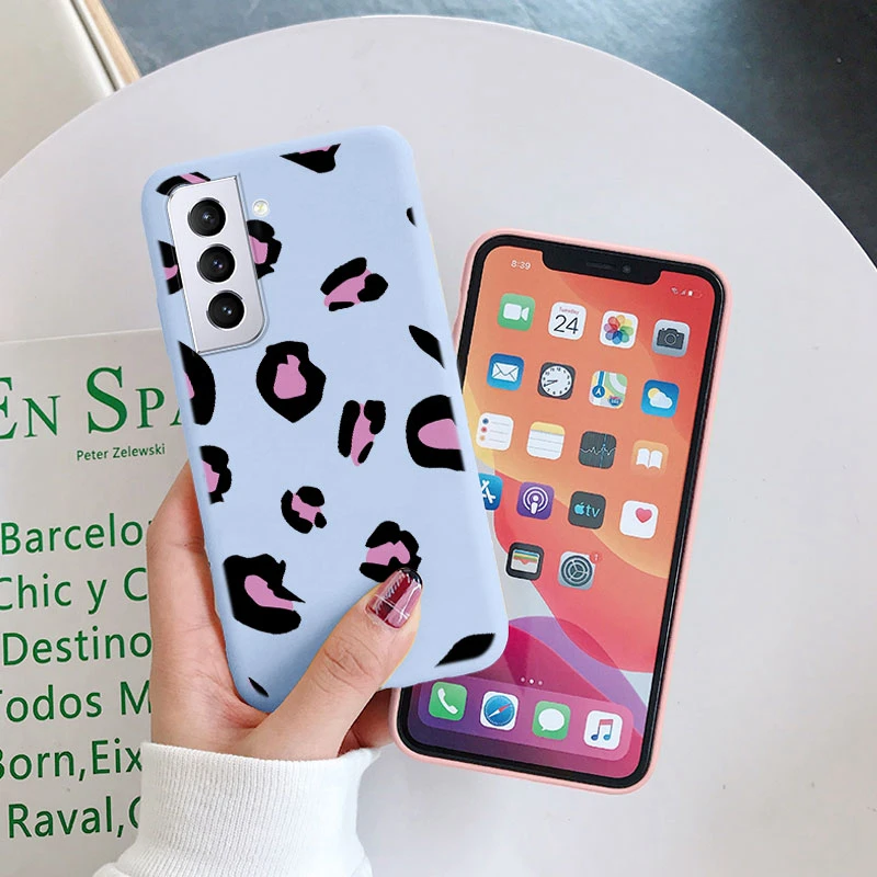 Funda para Samsung Galaxy S21 S 21 FE S21 Plus Funda trasera de silicona suave TPU Funda protectora para Samsung S21 Ultra S21 + Funda - imagen 4