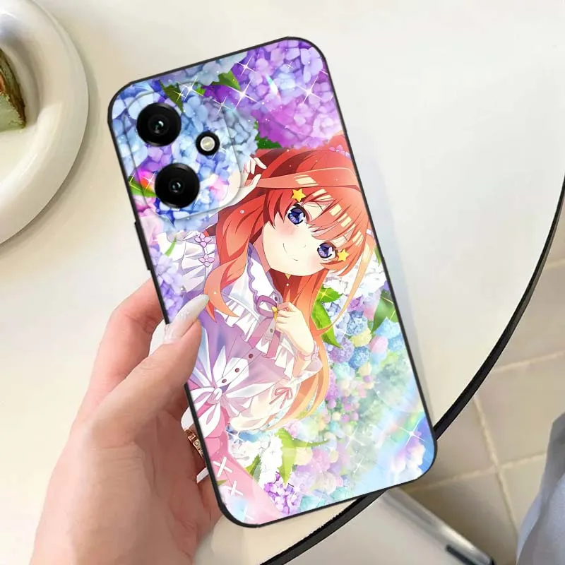 Miku Nakano Anime para Huawei Honor 9X 9A 8A 8X 80 70 60 50 SE Lite Pro Plus Flat Prime 5G funda de teléfono - imagen 5