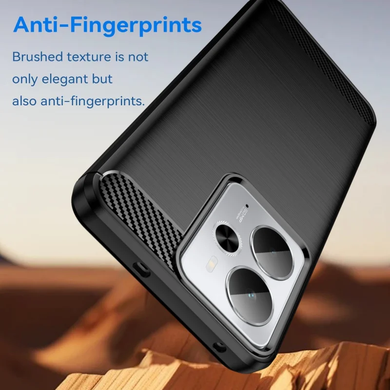 Para Realme 14 5G funda OPPO Realme 14 5G Capas nuevo teléfono parachoques armadura trasera a prueba de golpes TPU fibra de carbono Fundas Realme 14 5G - imagen 4