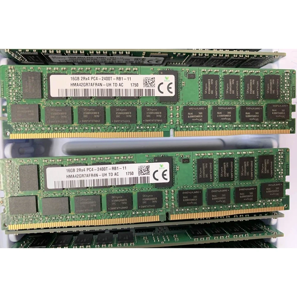 1 Uds 16GB 16G 2RX4 2400T REG ECC 16GB DDR4 2400 memoria RAM - imagen 5