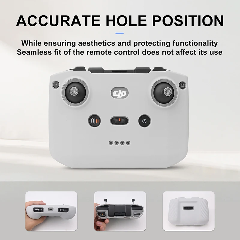 Para DJI RC N3/2 Drone Control remoto funda protectora de silicona cubierta antipolvo para DJI FLIP/AIR 3S/NEO Accesorios - imagen 3