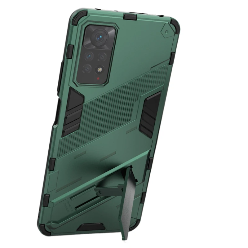 Para Xiaomi Redmi Note 11 12 Pro 4G funda de teléfono con armadura a prueba de golpes para Redmi Note 11S 11E PRO 5G funda protectora trasera anticaída - imagen 5