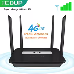 Enrutador 4G EDUP EP-9522 WiFi 1200Mbps – Punto de acceso