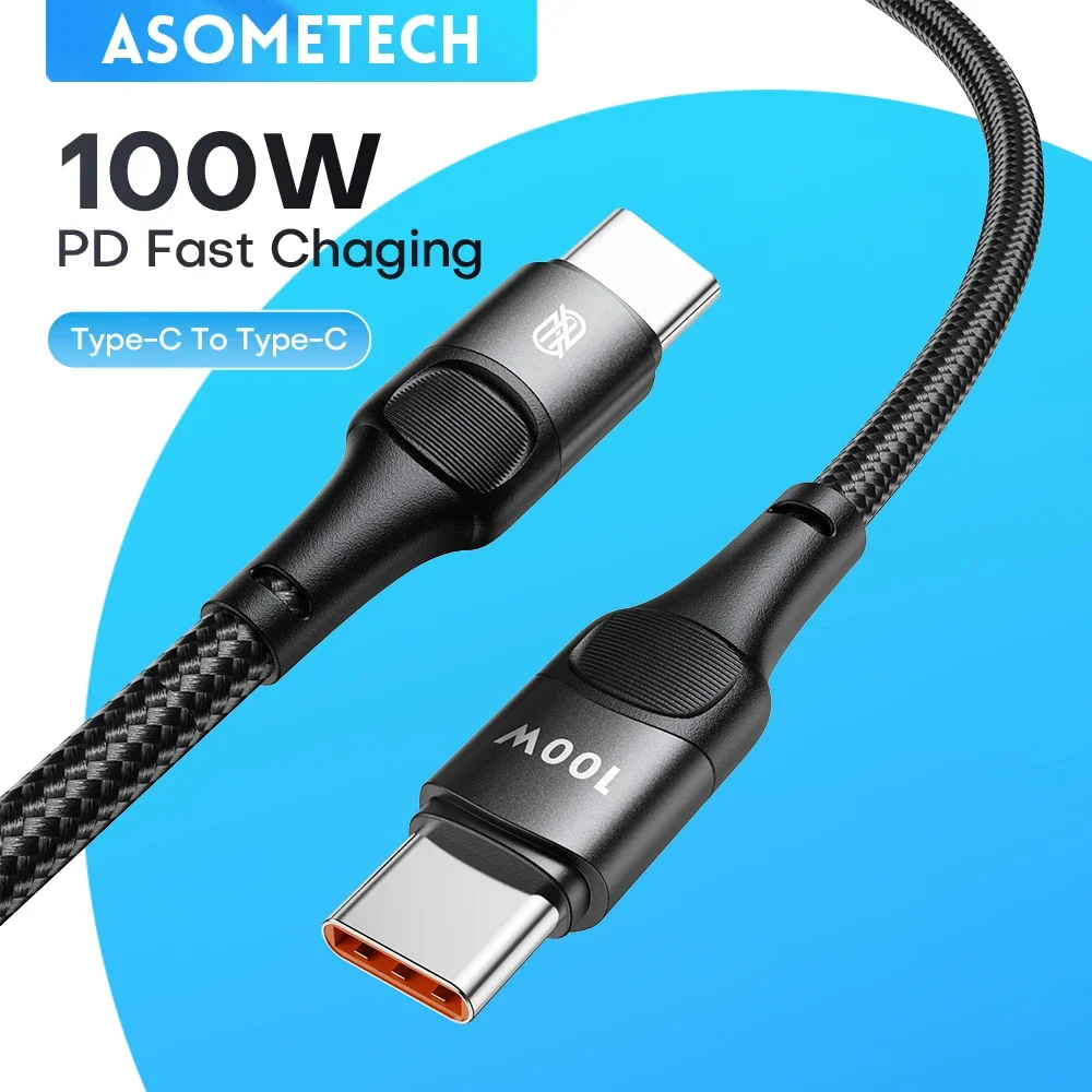 Cable USB-C 100W Carga Rápida PD 3 Metros