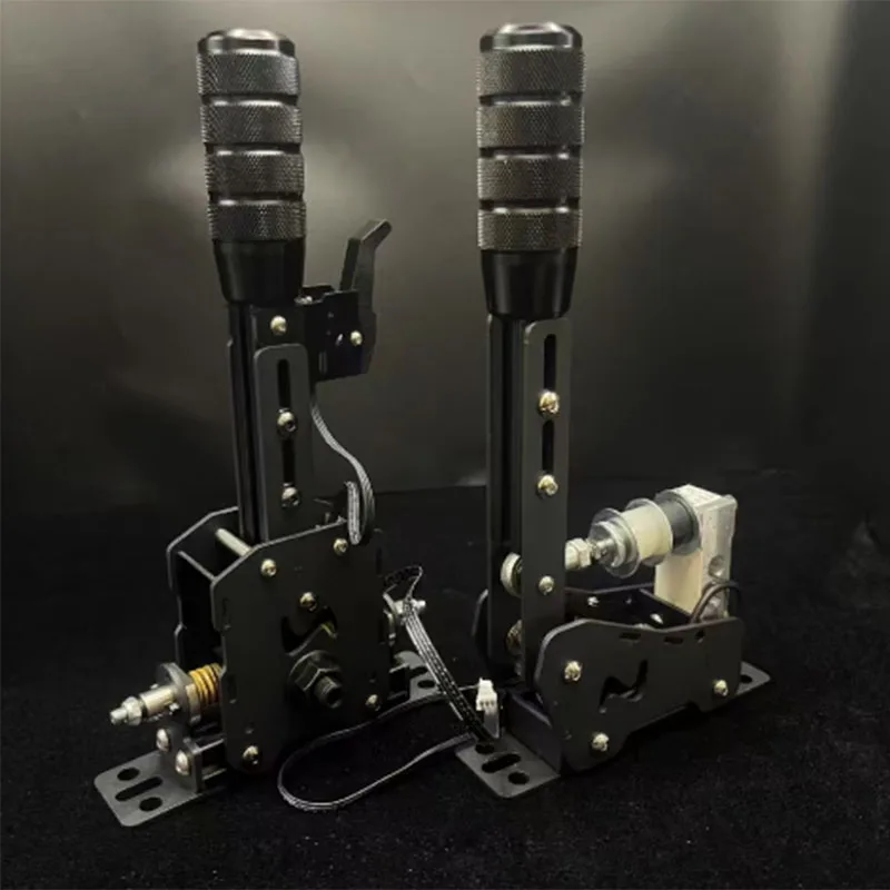 Sim Racing Games PC USB secuencial Shifter freno de mano para Logitech G29/G27/G25 Thrustmaster T300RS/GT Base de volante - imagen 2