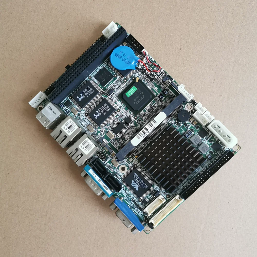 WAFER-LX-800-R12 Placa base de control industrial con puerto de red dual de 3,5 pulgadas, chipset SATA LX800 VIA - imagen 4