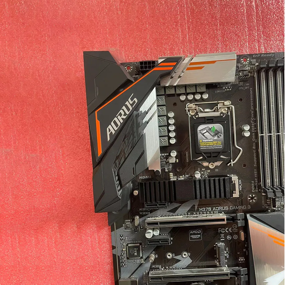H370 AORUS GAMING 3 para placa base G-i-g-a-b-y-t-e H370 DDR4 PCIE3.0 6XSATA M.2 HDMI + DVI-D + DP