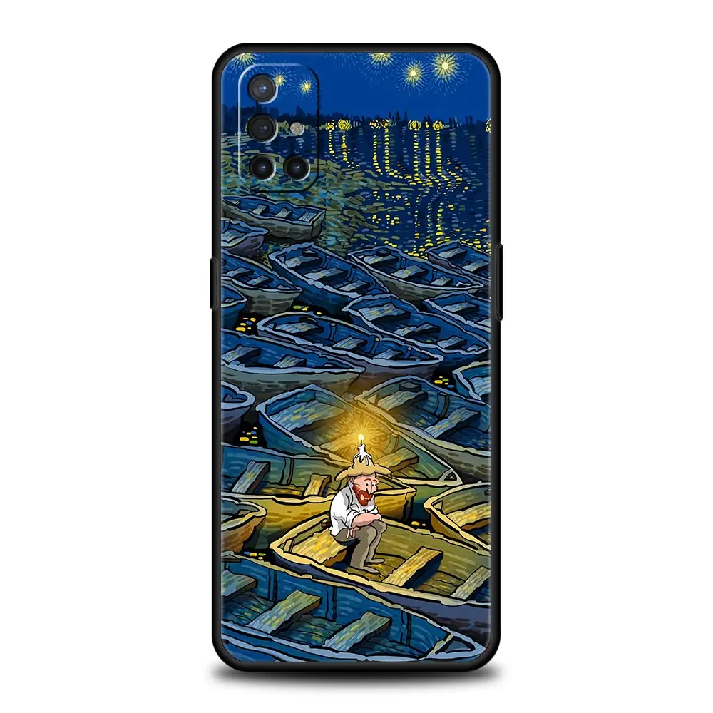 Funda de teléfono para OnePlus 12 11 10 9 Pro 9T 12R 10R 9R 9RT 10T 8T 7T Nord 2T CE 2 5G N10 cubierta Retro Van Gogh pintura al óleo - imagen 2