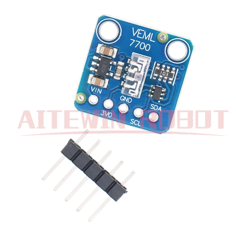 Módulo Sensor de luz ambiental VEML7700, placa Sensor de medición de luz Lux de 120k, interfaz I2C IIC de 3,3 V y 5V - imagen 4