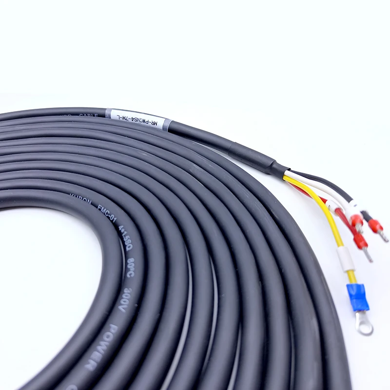 Cable de alimentación de alta potencia para servomotor J3 J4 MR-PWCNS4-5M MR-PWCNS4 MR-PWCNS5 22-22S 18-10S enchufe de aviación - imagen 4