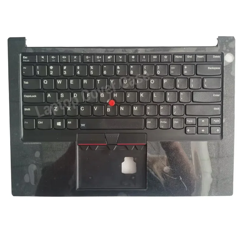 Nuevo para Lenovo Thinkpad E14 Gen1 teclado estadounidense retroiluminado cubierta superior con reposamanos C