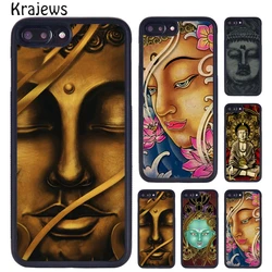 Krajews BUDDHA DESIGNS funda impresa para teléfono móvil para iPhone 17 Air 16 15 14 11 12 13 Pro MAX Plus funda coque