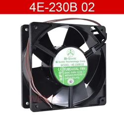 4E-230B 02 230VAC 22/21W para Bi-Sonic totalmente metálico resistente a altas temperaturas a la humedad 12038 AC 220V ventilador Axial nuevo