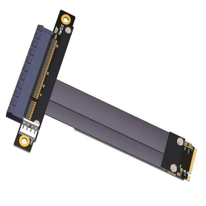 Cable de extensión PCI express 3,0 x8 a M.2 NVMe, cable NVME a PCIE 8X, adaptador elevador de tarjeta gráfica - imagen 3