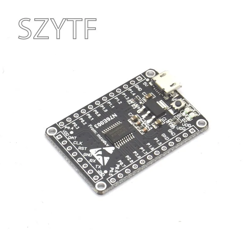 Placa de desarrollo de microcontrolador N76E003AT20, placa de expansión N76E003 51 C51, sistema de 8051 núcleos, microordenador de un solo Chip - imagen 4