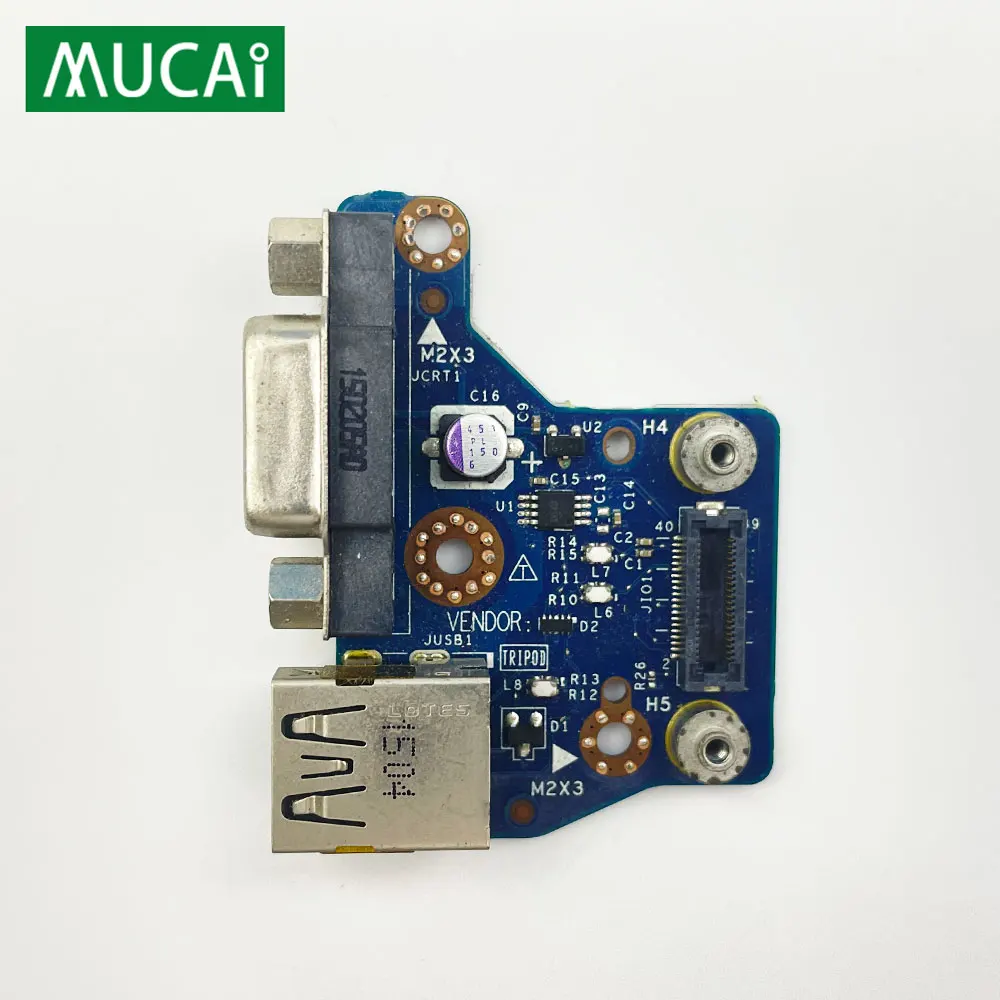 Dell Latitude E6440 Repuesto Placa de Carga USB Conector VGA - imagen 5