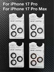 iPhone 17 Pro Max Película protectora cámara AR antiniebla