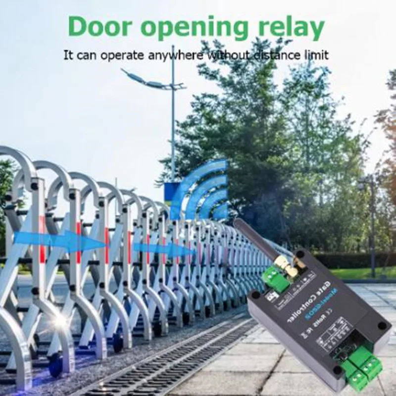G202 2G Control remoto 200 usuarios GSM abridor de puerta relé interruptor acceso de puerta abridor de puerta inalámbrico por llamada gratuita 850/900/1800/1900MHz - imagen 5
