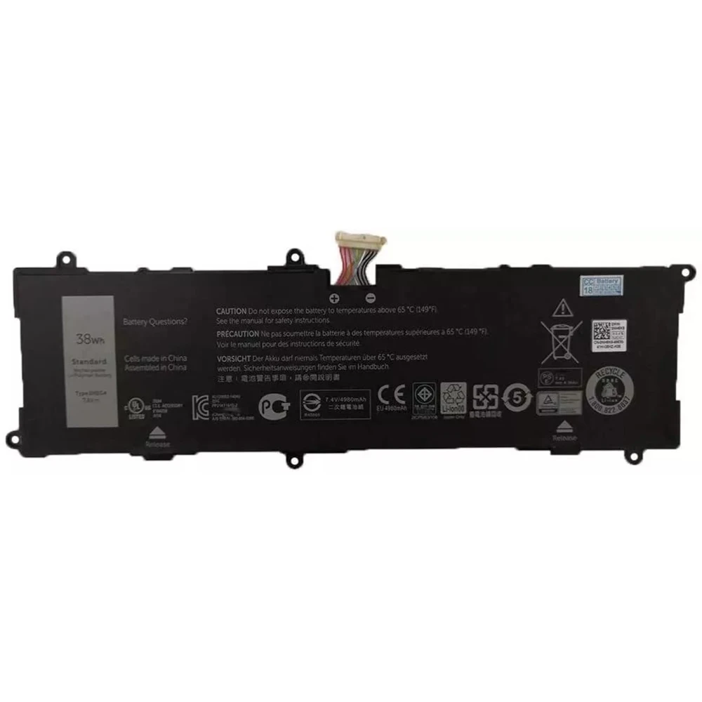 Nueva batería Original y genuina para ordenador portátil 2H2G4 7,4 V 38Wh para tableta Dell 11 Pro 7140 21CP5/63/105 2217-2548 - imagen 5