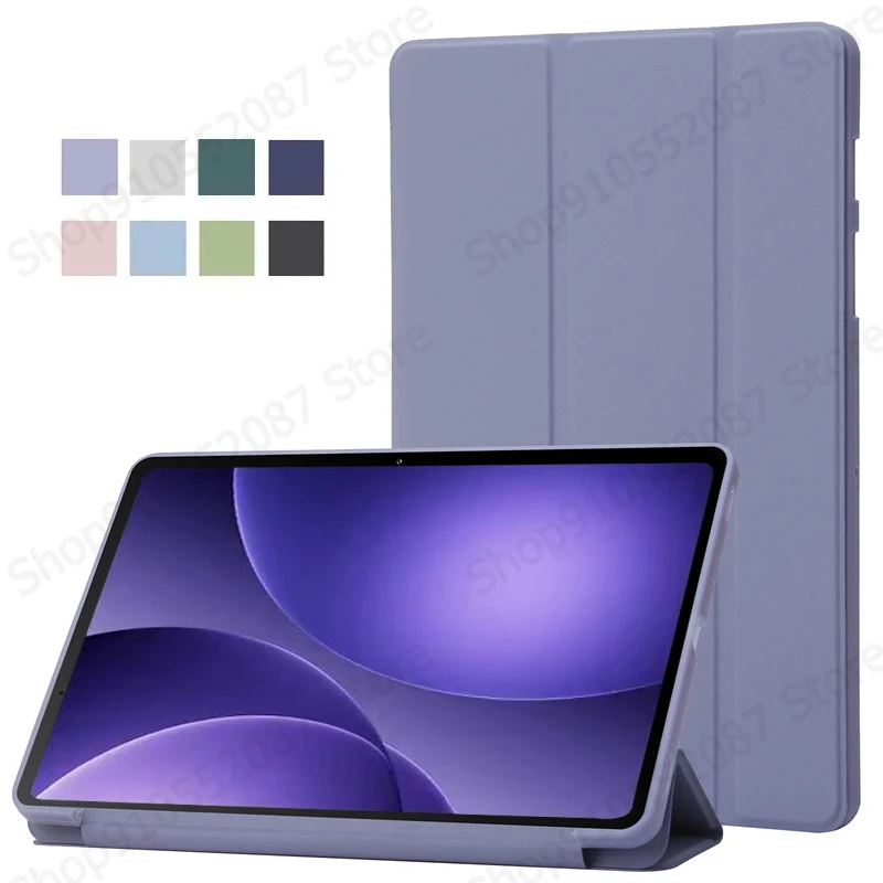 Para OPPO Pad 5 Funda de 12,1 pulgadas triple PU Leaher soporte trasero suave Tablet Coque para OPPO Pad 5 12,1 "2025 Funda