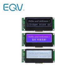 Pantalla LCD gráfica retroiluminada LED para microcontroladores